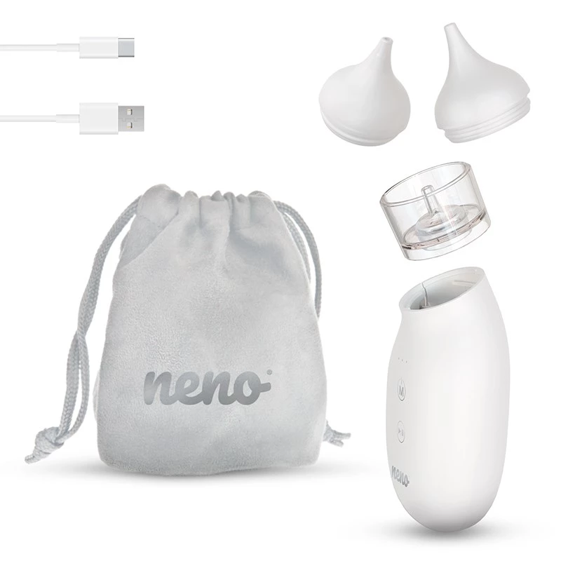 Neno Aria Aspirador nasal electrónico inalámbrico para la limpieza de la nariz de los niños
