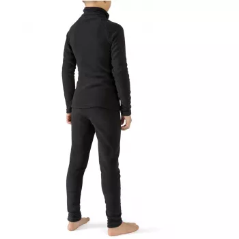 VIKING Arctis Set Ropa interior térmica Polartec para niños, talla 114-116 cm, Negro