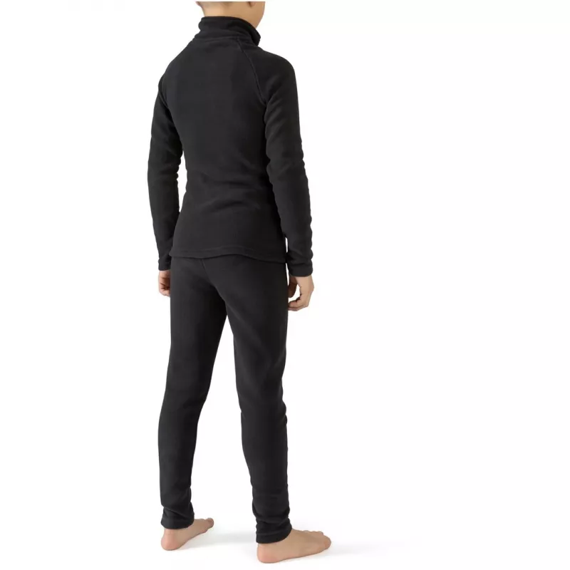 VIKING Arctis Set Ropa interior térmica Polartec para niños, talla 114-116 cm, Negro