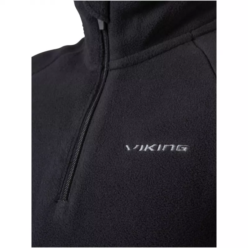 VIKING Arctis Set Ropa interior térmica Polartec para niños, talla 114-116 cm, Negro
