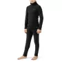 VIKING Arctis Set Ropa interior térmica Polartec para niños, talla 114-116 cm, Negro