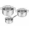 Tefal Duetto+ G719S674 Juego de 6 piezas de menaje de acero inoxidable