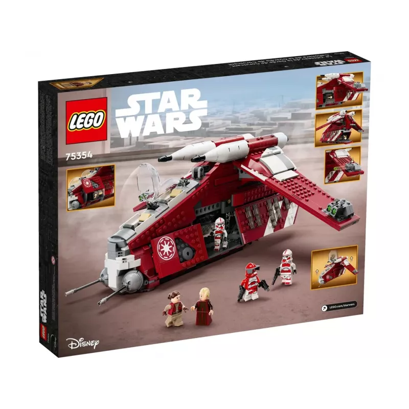 LEGO Star Wars 75354 Coruscant Guard Gunship Set de construcción (1083 piezas)