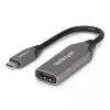 StarTech.com 112B-USBC-HDMI21 adaptador de USB-C a HDMI 2.1, 8K 60Hz / 4K 120Hz, HDR10+, compatible con Thunderbolt / USB4, cable de 20 cm