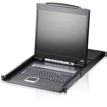 ATEN CL1308N Consola KVM LCD con conmutador KVM de 8 puertos - LCD 19