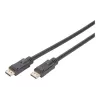 DIGITUS Cable DisplayPort con amplificador 4K 60Hz UHD DP/DP macho/macho negro 20m