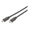 DIGITUS Cable DisplayPort con amplificador 4K 60Hz UHD DP/DP macho/macho negro 20m