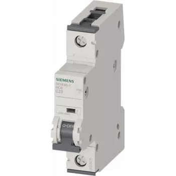 Siemens SENTRON 5SY4 Interruptor automático magnetotérmico 20A 1 polo C 6kA