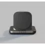 ZENS Nightstand Charger Pro 2 Cargador Inalámbrico Magnético 2 en 1 Qi2 15W USB-C para iPhone y Apple Watch