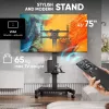 ONKRON TS1552E-B Soporte de TV móvil para pantallas de 43-75