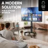 ONKRON TS1552E-B Soporte de TV móvil para pantallas de 43-75
