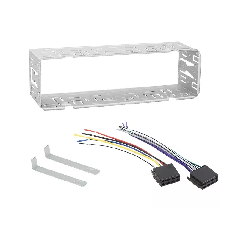 BLOW Spider 4CAL RDS RGB Radio para coche con Bluetooth, USB, SD, AUX, pantalla táctil, retroiluminación RGB, mando a distancia, 1 DIN, 4x45W