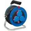 Brennenstuhl Garant Compact enrollacables H05RR-F 3G1.5 - alargador de carrete - alimentación de entrada - conexiones de salida: 3 (alimentación) - cable de 15 m - negro