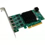 HighPoint RocketU 1244C tarjeta adaptadora host USB 3.2 Gen 2x2 PCIe 3.0 x4 con 4 conectores USB-C
