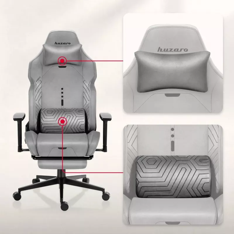 Huzaro Force 8.1 Grey silla gaming