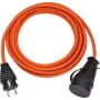 Brennenstuhl 1169960 cable de extensión naranja, negro 40 m resistente al aceite, resistente a los rayos UV