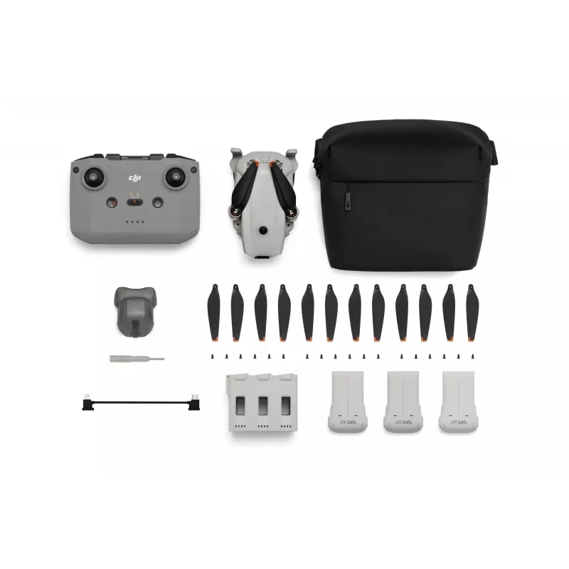 DJI Lito 1 Fly More Combo (DJI RC-N3) dron con cámara 4K, gris