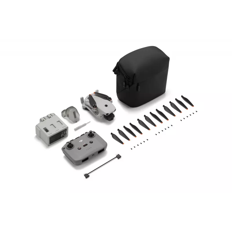 DJI Lito 1 Fly More Combo (DJI RC-N3) dron con cámara 4K, gris