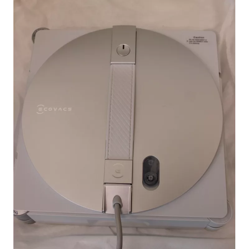 Ecovacs WINBOT W3 OMNI robot limpiacristales - con cable/a batería - 8000 Pa - blanco/plata