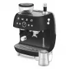 Smeg EGF03BLMEU cafetera espresso con molinillo, 1650 W, negra