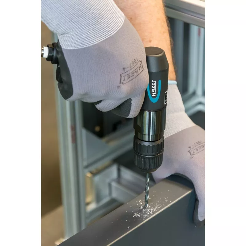 HAZET 9030N-1 taladro neumático (negro, portabrocas de cambio rápido 1-10 mm)