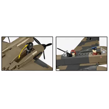 COBI KLOCKI Blocks Messerschmitt BF 110C 578 piezas