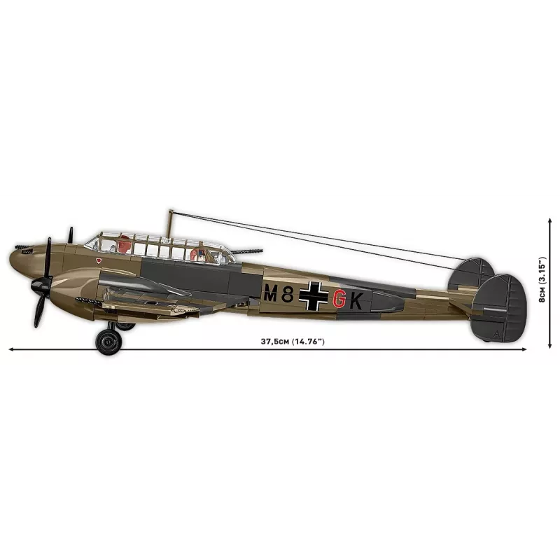 COBI KLOCKI Blocks Messerschmitt BF 110C 578 piezas