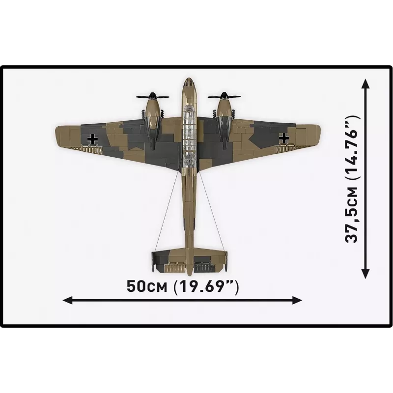 COBI KLOCKI Blocks Messerschmitt BF 110C 578 piezas