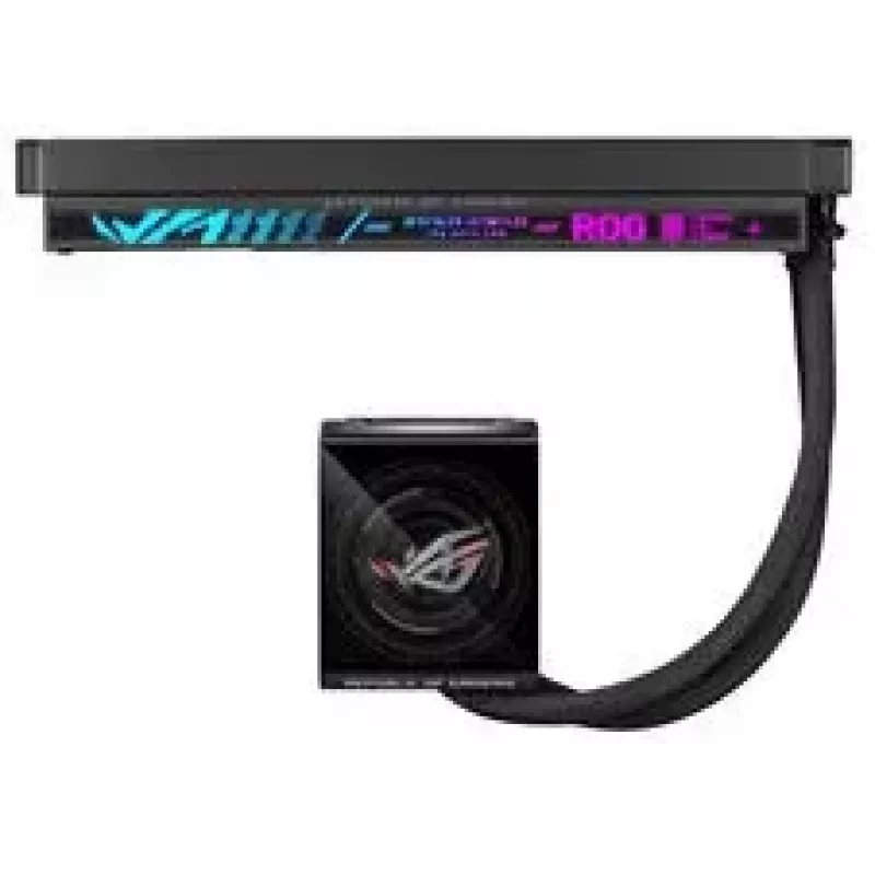ASUS ROG Strix LC IV 360 ARGB LCD Refrigeración Líquida Todo en Uno para CPU, 360 mm, Negro