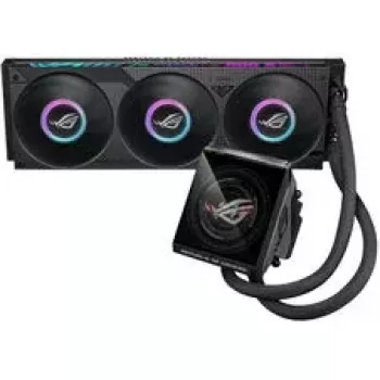 ASUS ROG Strix LC IV 360 ARGB LCD Refrigeración Líquida Todo en Uno para CPU, 360 mm, Negro