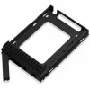 ICY DOCK ExpressCage MB741V4P-B bahía móvil para SSD NVMe U.2/U.3 de 2,5 inch de 4 bahías para doble bahía de 5,25 inch, PCIe 4.0, OCuLink, Hot-Swap, negro