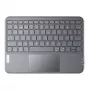 INATECK teclado para tablet QWERTZ gris