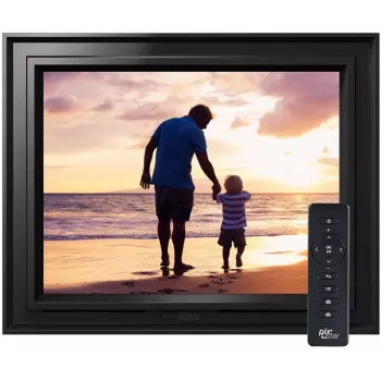 Pix-Star marco de fotos digital Lux 10 / 1xUSB / negro / 16GB