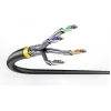 DIGITUS cable de datos CAT 7A S/FTP - cable subterráneo, rollo 50 m, simplex, PE