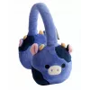 LAZERBUILT Squishmallows auriculares Bluetooth para niños, on-ear, Ingred the Cow, HMSQM-BT-INGRED
