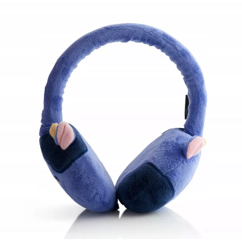 LAZERBUILT Squishmallows auriculares Bluetooth para niños, on-ear, Ingred the Cow, HMSQM-BT-INGRED