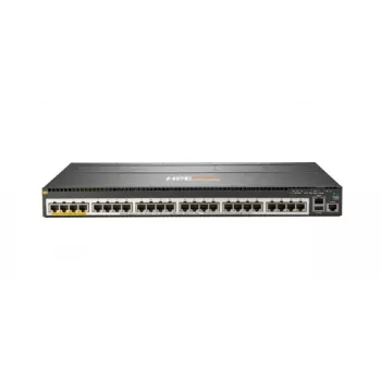 Switch HPE Aruba 2930M 24 Smart Rate PoE+ 1 slot - Gestionado L3 - 24x 1/2.5/5GBase-T PoE+ - Montaje en rack - PoE+ (860 W)