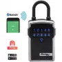 Master Lock 5440EURD Candado inteligente Bluetooth sin llave teclado direccional negro metal arco de aleación de boro