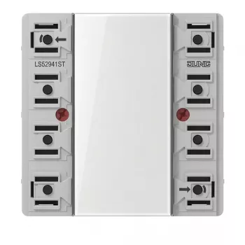 Módulo sensor universal KNX JUNG LS 52941 ST, 4 canales, empotrar, serie LS