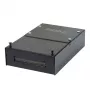 SYNERGY21 Panel de parcheo soporte de módulos Keystone para 4x módulo TP, superficie, caja metálica plegable (Consolidation Point Box), Negro