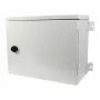 ALLNET Armario de pared para carril DIN T223mm gris claro IP55 serie SO-DIN