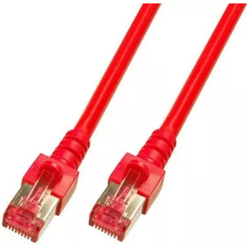 EFB Elektronik Cable de red RJ45 ECOLAN Cat.6 S/FTP LSZH rojo 1,5m