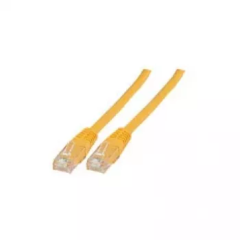 EFB Elektronik Cable de red RJ45 ECOLAN Cat.6 U/UTP PVC CCA amarillo 15m