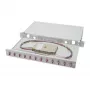 EFB Elektronik Caja de empalme LC OS2 9/125µm extraíble 24 pigtails 12 acopladores 1U