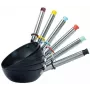 GUSSKÖNIG Set de 6 mini sartenes de hierro fundido pre-curado 13,7 cm