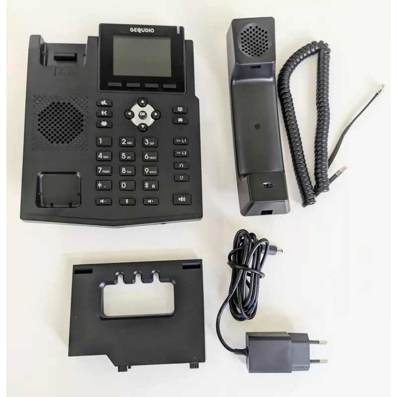 GEQUDIO GA-3 teléfono con cable con contestador automático