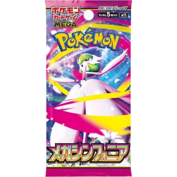 Juego de cartas coleccionables Pokémon Booster japonés Mega M15 Symphonia
