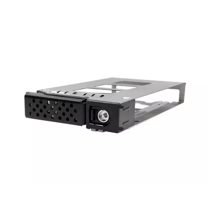 Jou Jye JJ-N-49SS-T 12G Bastidor extraíble hot-swap SATA/SAS de 4 bahías de 2,5 pulgadas para bahía de 5,25 pulgadas - Negro