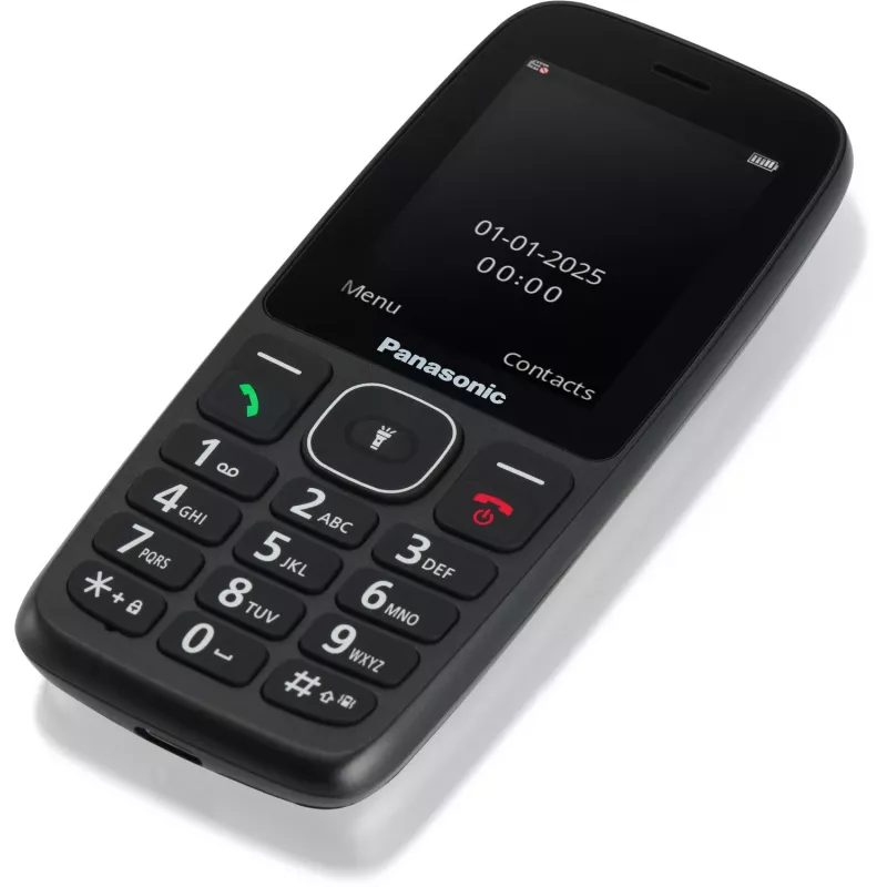 Panasonic KX-TF400EXB Teléfono móvil, negro