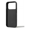 Mujjo Funda de piel con cartera para iPhone 17 Pro con MagSafe (Negro)